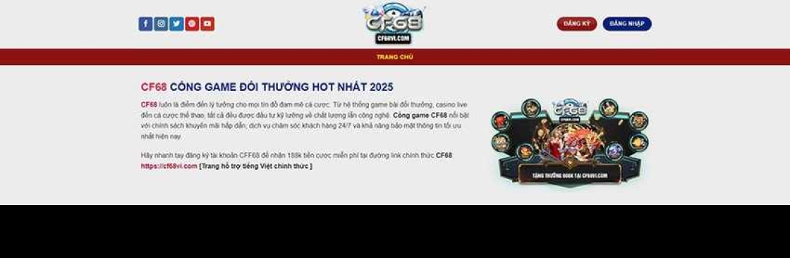 CF68 - CF68 Club Trang Tải Game Chính Thức 2025 Cover Image