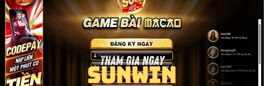 SunWin Cổng Game Bài Đổi Thưởng Uy Tín, Nạp Rút Nhanh Chóng! sunwin44win Cover Image