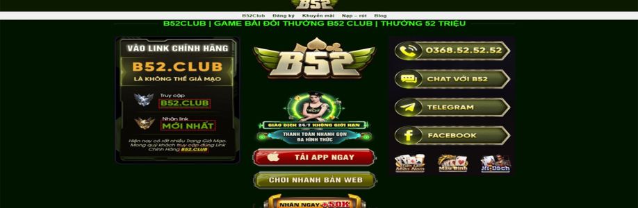 B52CLUB GAME BÀI ĐỔI THƯỞNG Cover Image